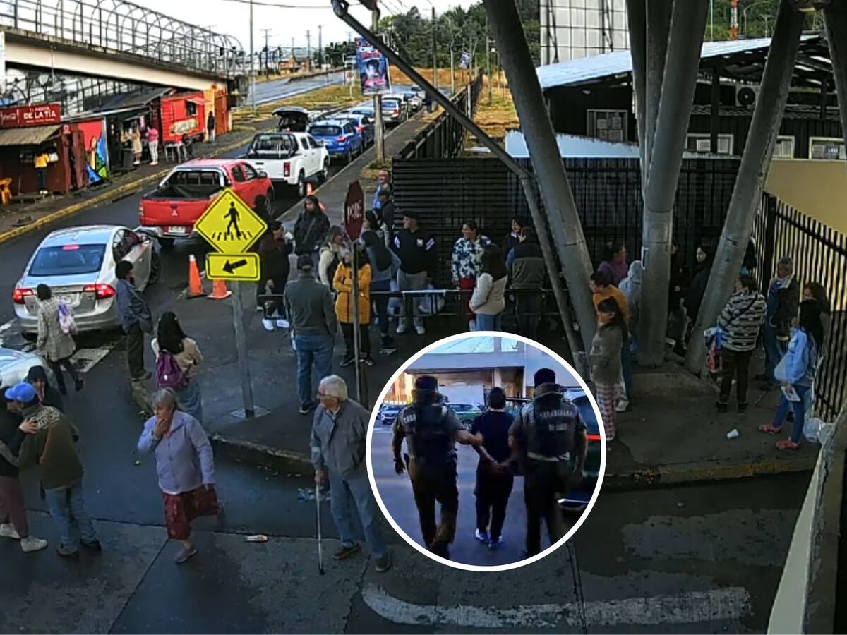 Con 10 detenciones previas: detienen a hombre por disparar contra fila de visitas en cárcel El Manzano y dejar un herido
