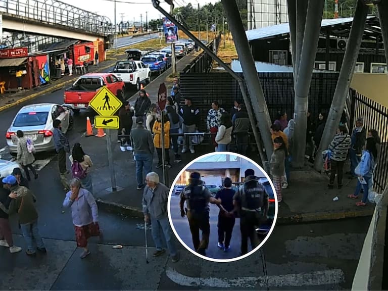 Con 10 detenciones previas: detienen a hombre por disparar contra fila de visitas en cárcel El Manzano y dejar un herido