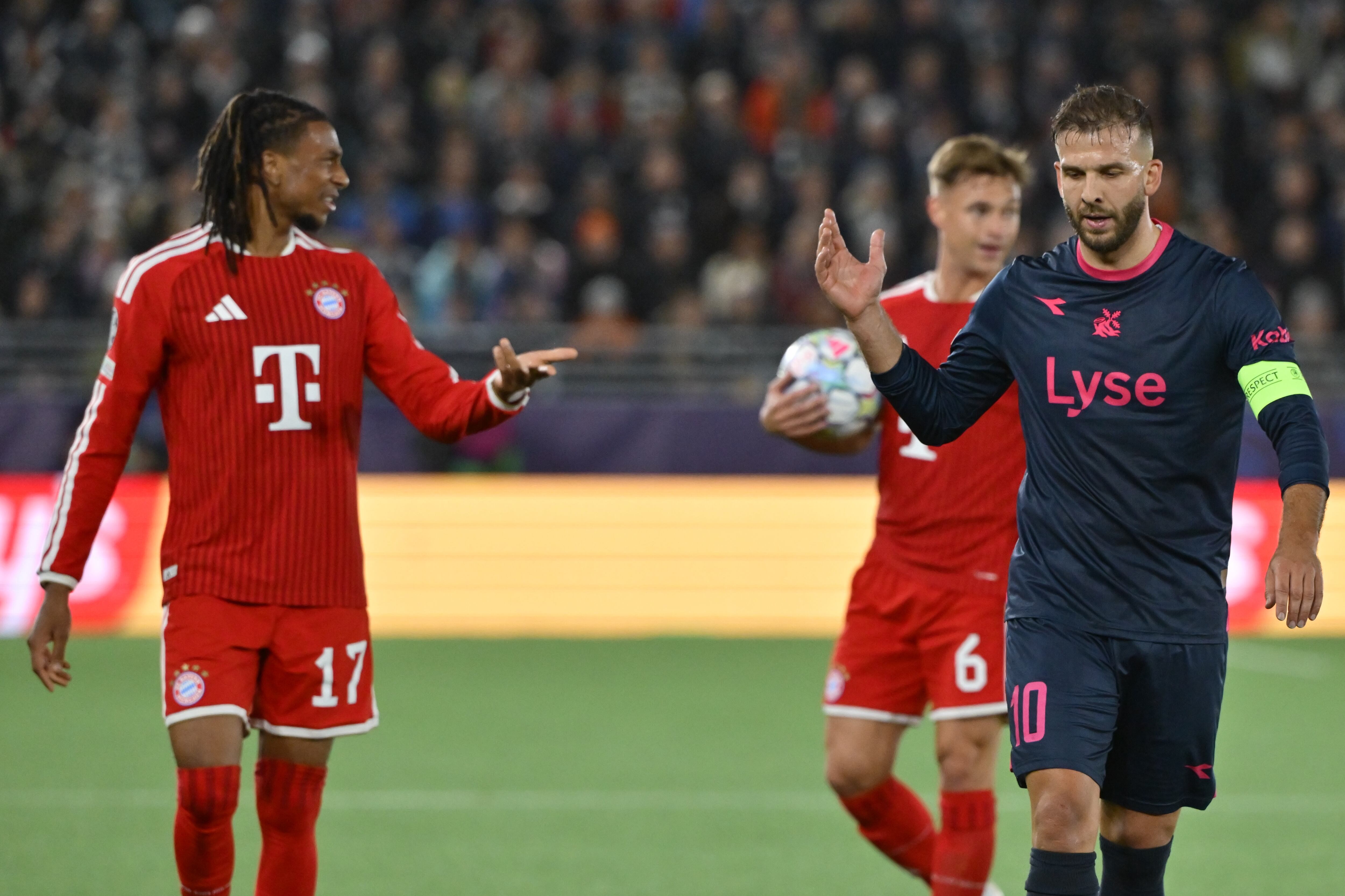 La imprudente acción de Michael Olise que marcó el sorpresivo empate del Bayern Munich en la Champions League