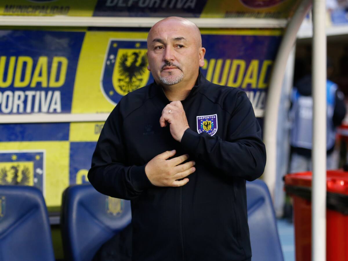 La incomodidad del DT de Deportes Concepción con Parisi usando la camiseta del club: “El fútbol es transversal”