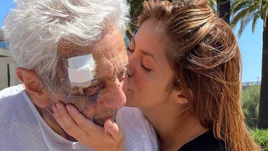 Shakira y su papá