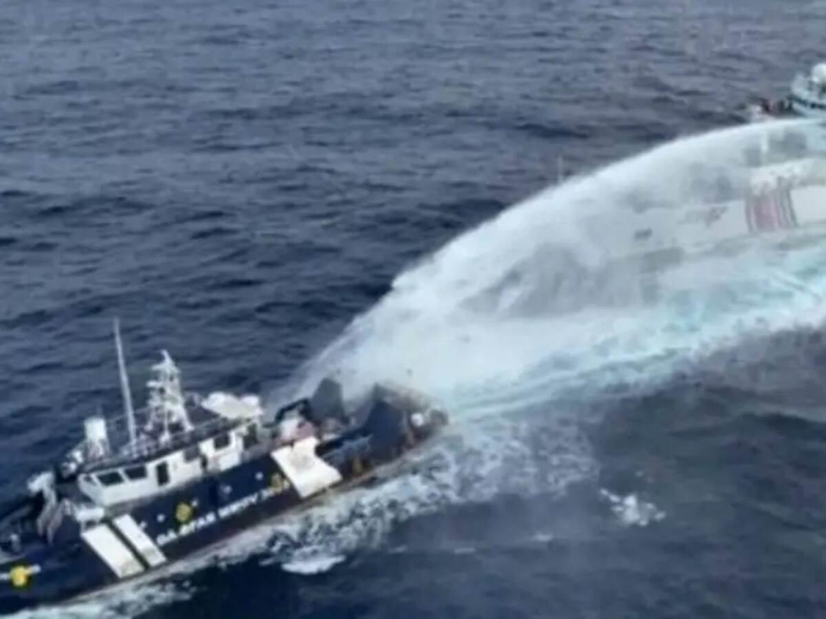 Filipinas denuncia agresión china con cañones de agua a dos embarcaciones científicas