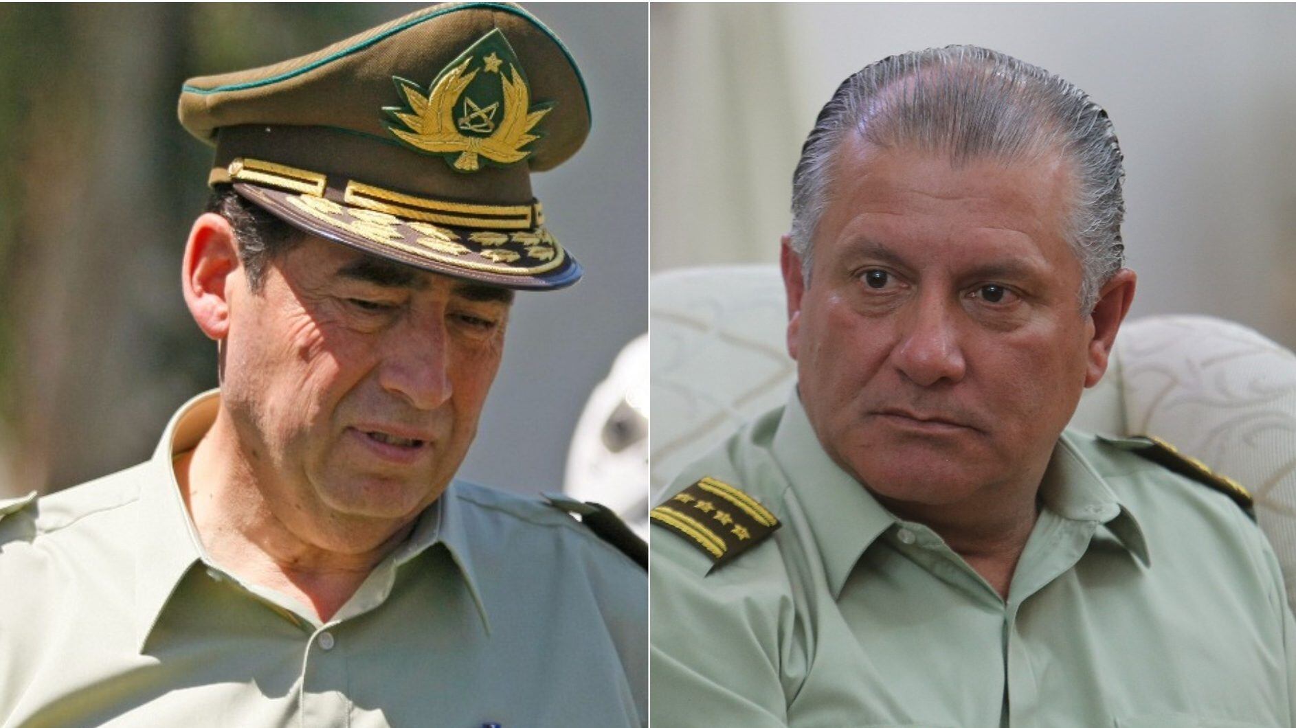 Exgenerales directores de Carabineros en prisión preventiva