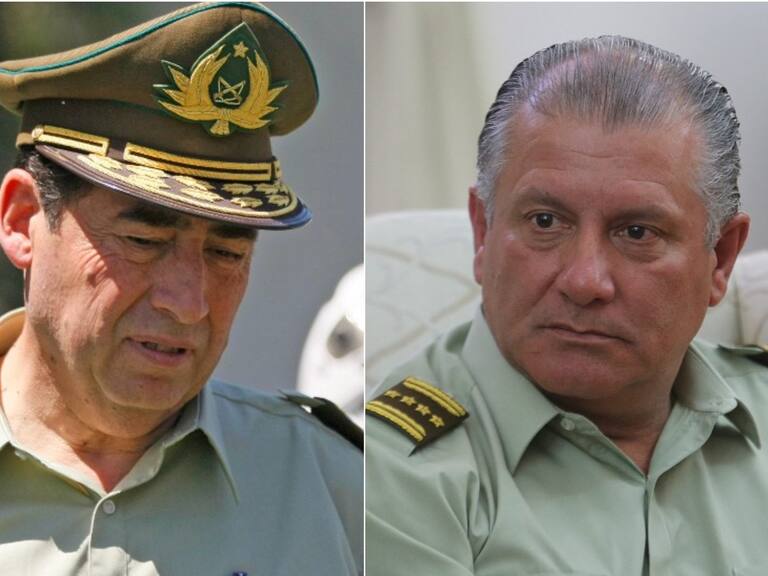 Exgenerales directores de Carabineros en prisión preventiva