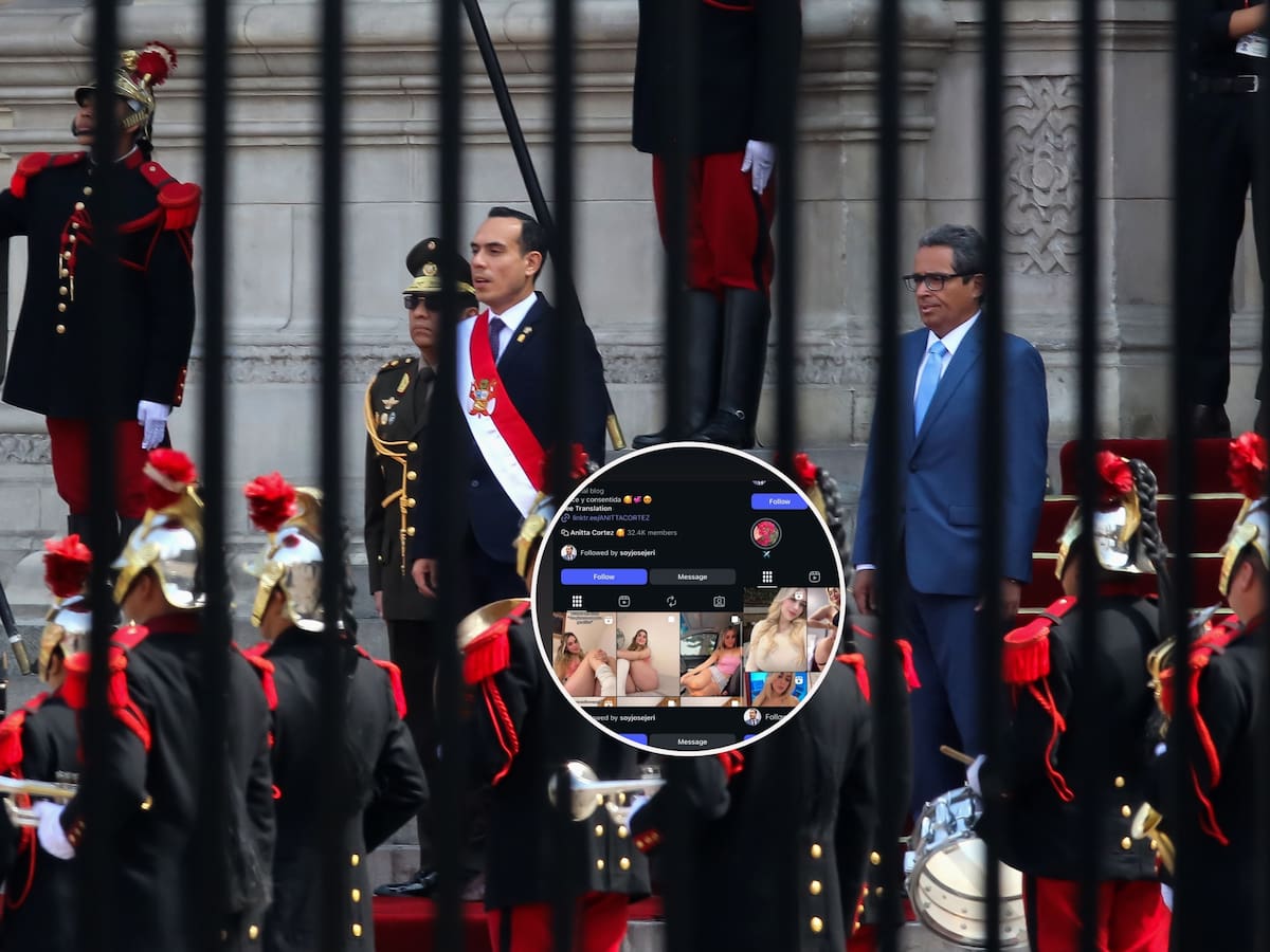 Nuevo presidente de Perú enfrenta fuertes críticas: se descubrió que seguía casi 300 cuentas pornográicas en su redes sociales