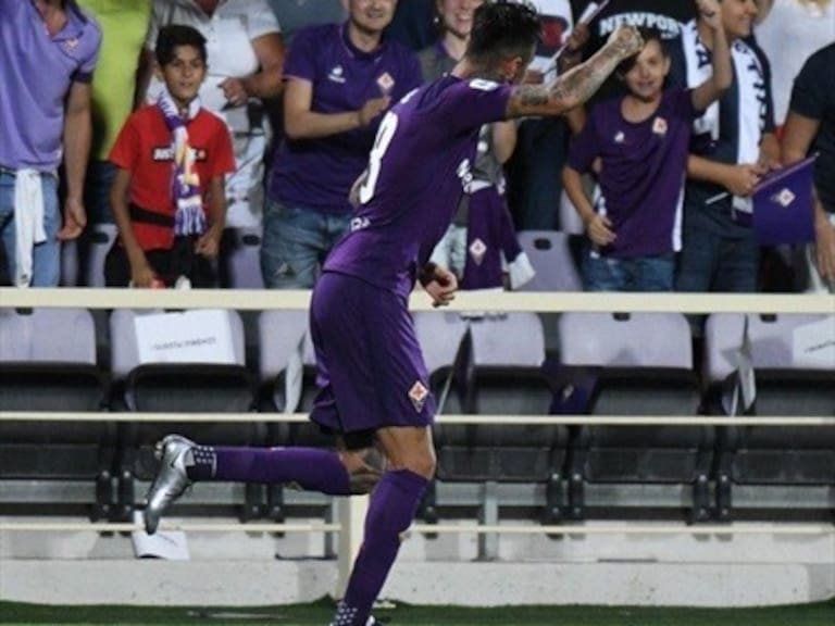 Erick Pulgar convirtió su primer gol con Fiorentina en la Serie A del Calcio