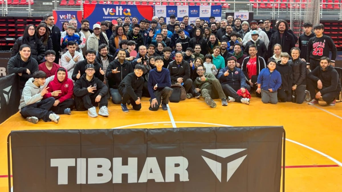 “Fue un sueño”: Leyenda del tenis de mesa emocionó a fanáticos chilenos en el Estadio Nacional