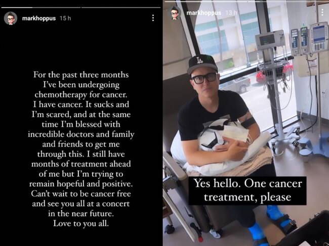 Mark Hoppus | Captura Instagram
