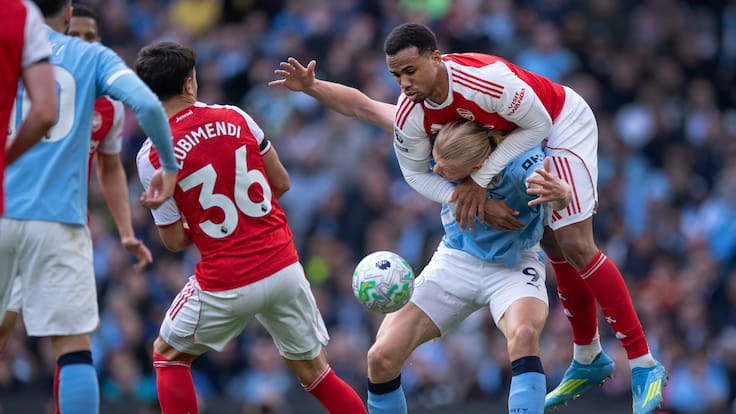 Igualados en puntos y diferencia de goles: esta es la agenda de Manchester City y Arsenal para la recta final de la Premier League