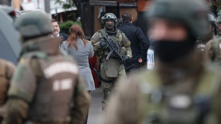 Caso Brinks: elevan a cuatro las personas detenidas durante múltiples allanamientos en Región Metropolitana y O’Higgins