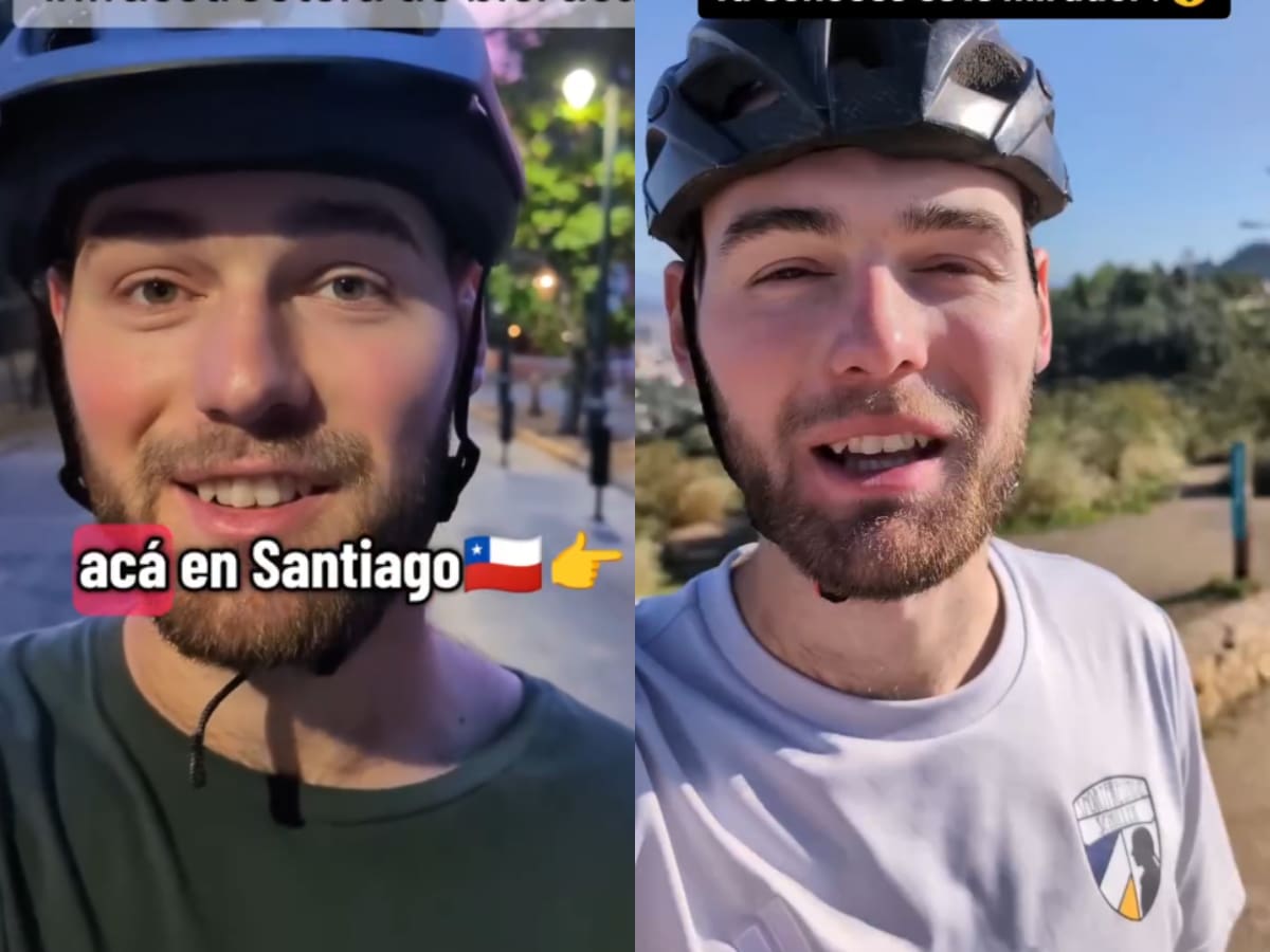 “Me ha llamado mucho la atención...”: turista extranjero alabó este detalle del transporte en Santiago