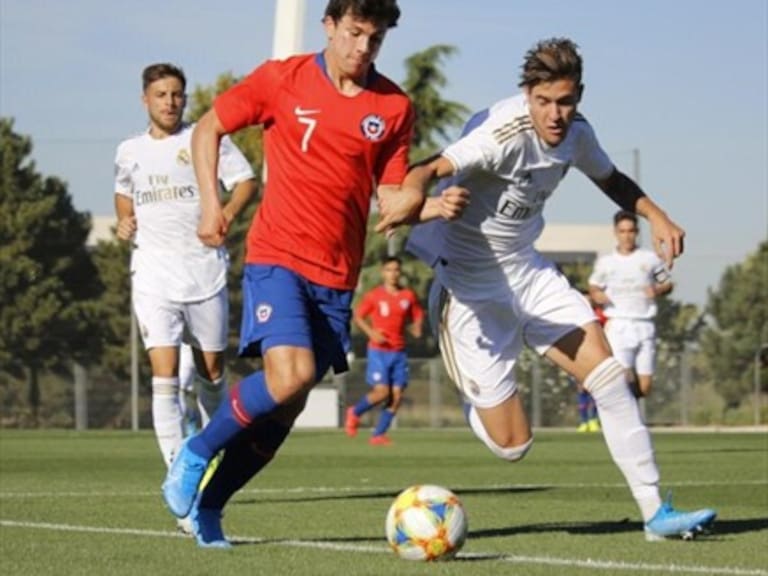 Chile sub 17 cayó en apretado partido ante la Juvenil A del Real Madrid