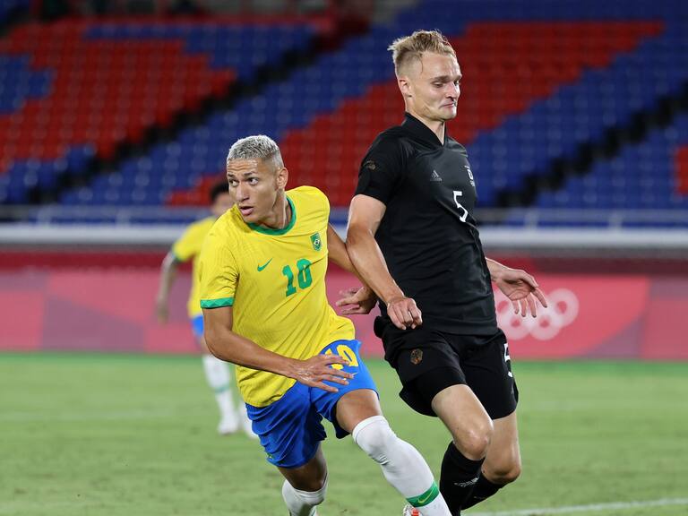 Con espectáculo de Richarlison, Brasil goleó a Alemania por fútbol el masculino en los Juegos Olímpicos de Tokio