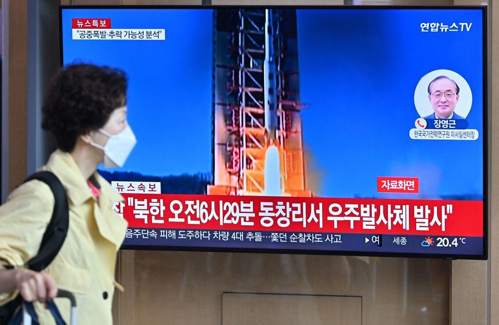 Canal de surcorea informa del lanzamiento de un misil desde Corea del Norte