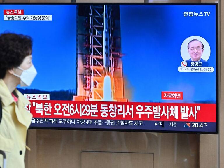 Canal de surcorea informa del lanzamiento de un misil desde Corea del Norte