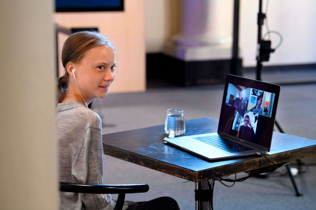 La activista sueca Greta Thunberg