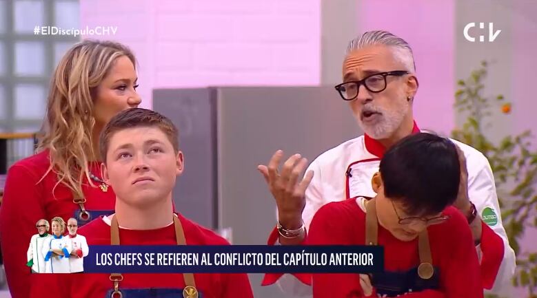 Sergi Arola pidió «disculpas» a Emilia Daiber en regreso de El Discípulo del Chef | Chilevisión