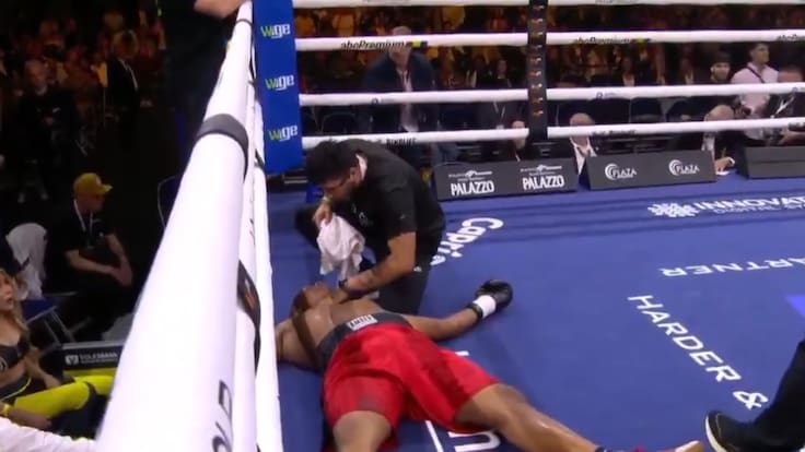 Insólito: boxeador noquea a su rival en cinco segundos