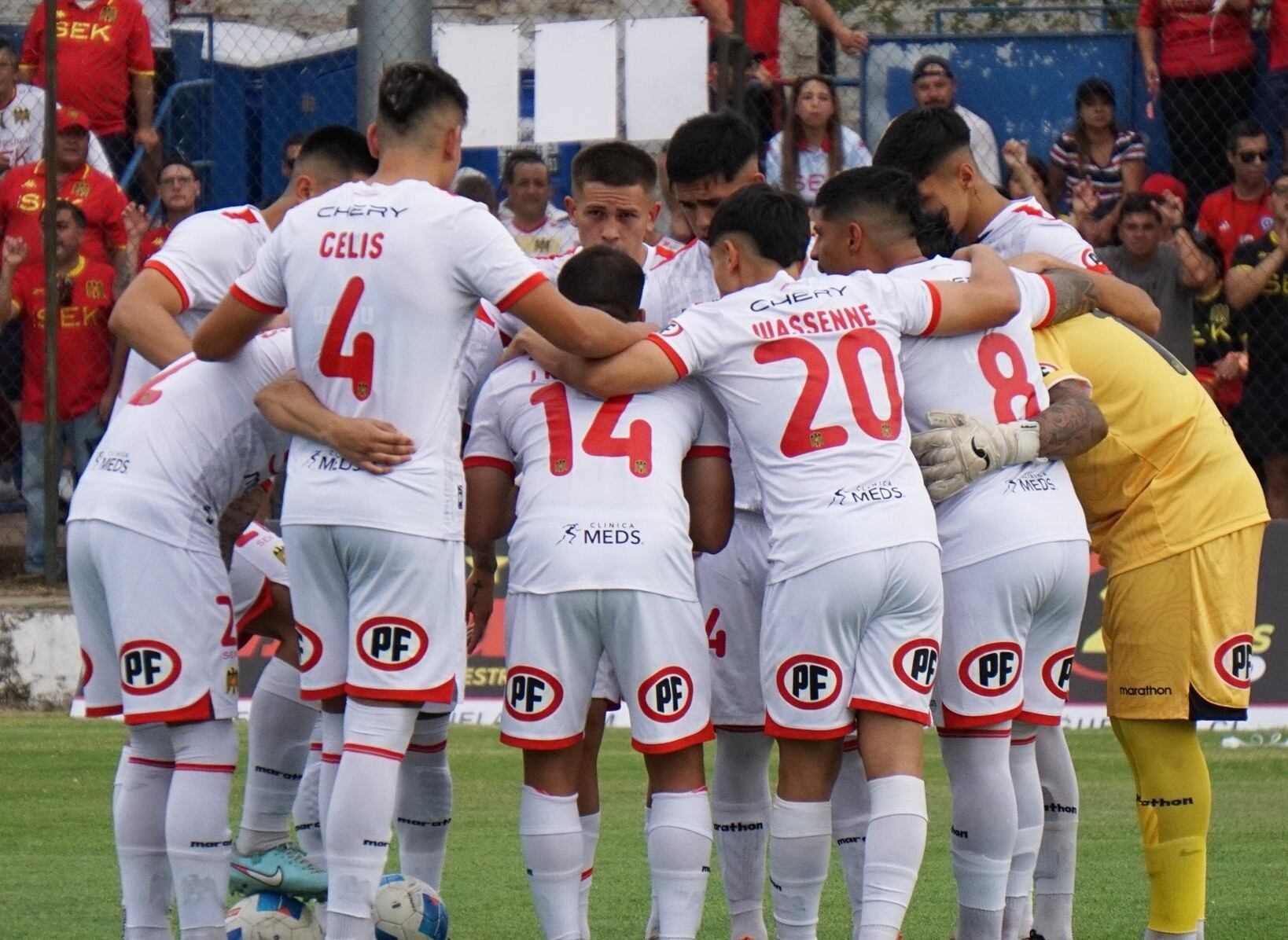 Unión Española visitó a Deportes Recoleta