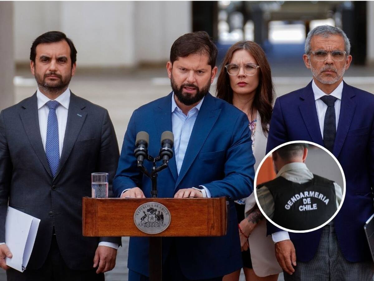 Tras casos de corrupción: Presidente Boric anuncia reforma constitucional en Gendarmería