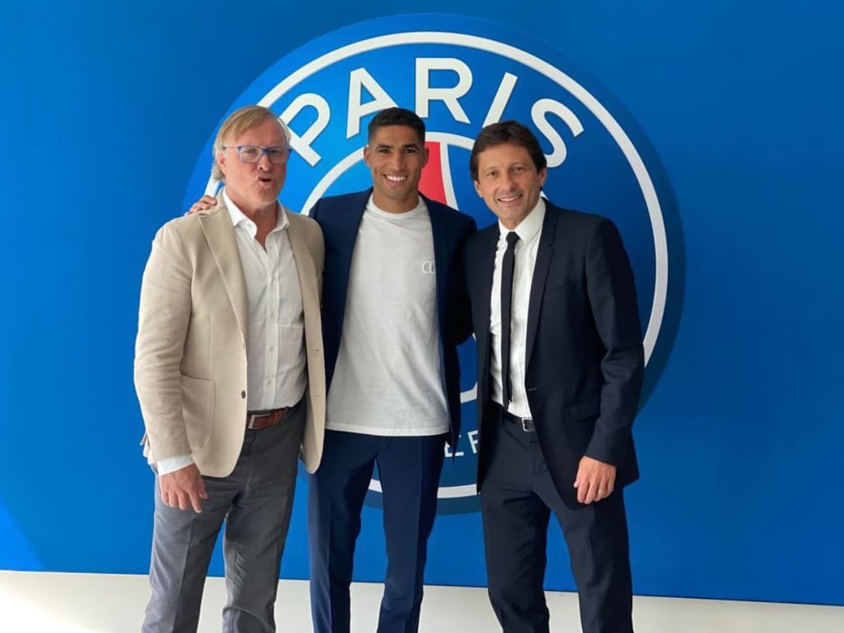 Un compañero menos para Alexis y Vidal: Hakimi firmó por el PSG