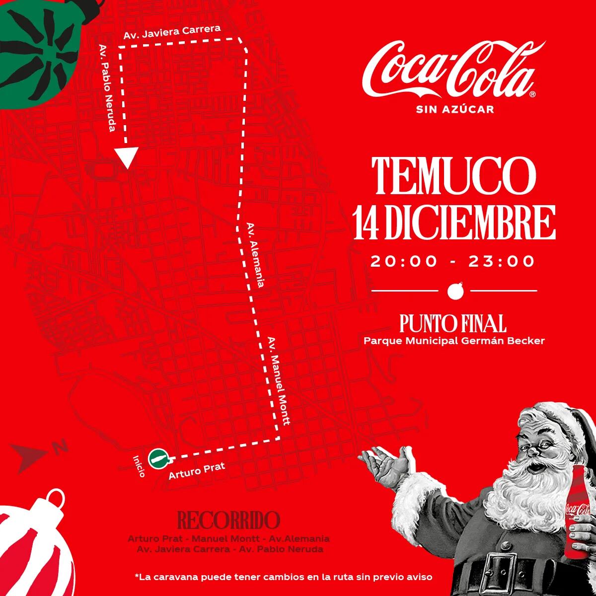 Caravana Navideña Coca-Cola 2023