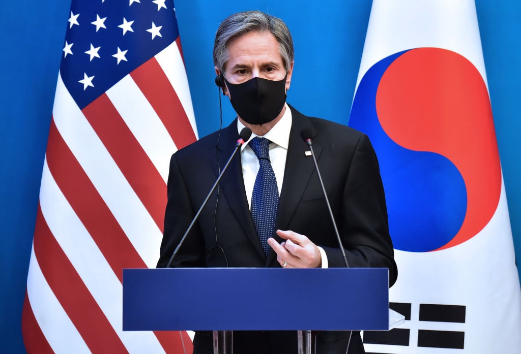 El secretario de estado de EEUU, Antony Blinken