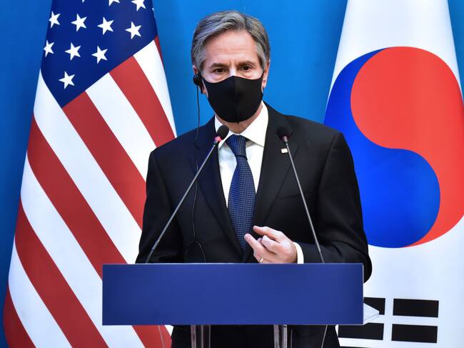 El secretario de estado de EEUU, Antony Blinken