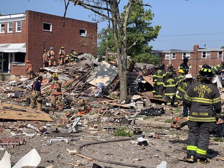Explosión en Baltimore dejó una persona fallecida y cuatro heridos de gravedad