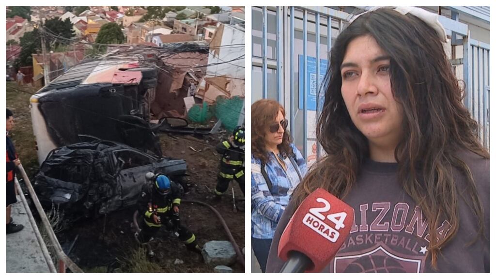 Madre pide justicia por el fallecimiento de su hija en desbarracamiento de microbus en Valparaíso