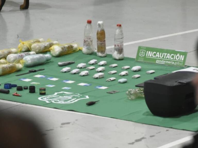 Gendarmería realiza allanamiento simultáneo en 27 cárceles del país: incautaron armas blancas, celulares y droga