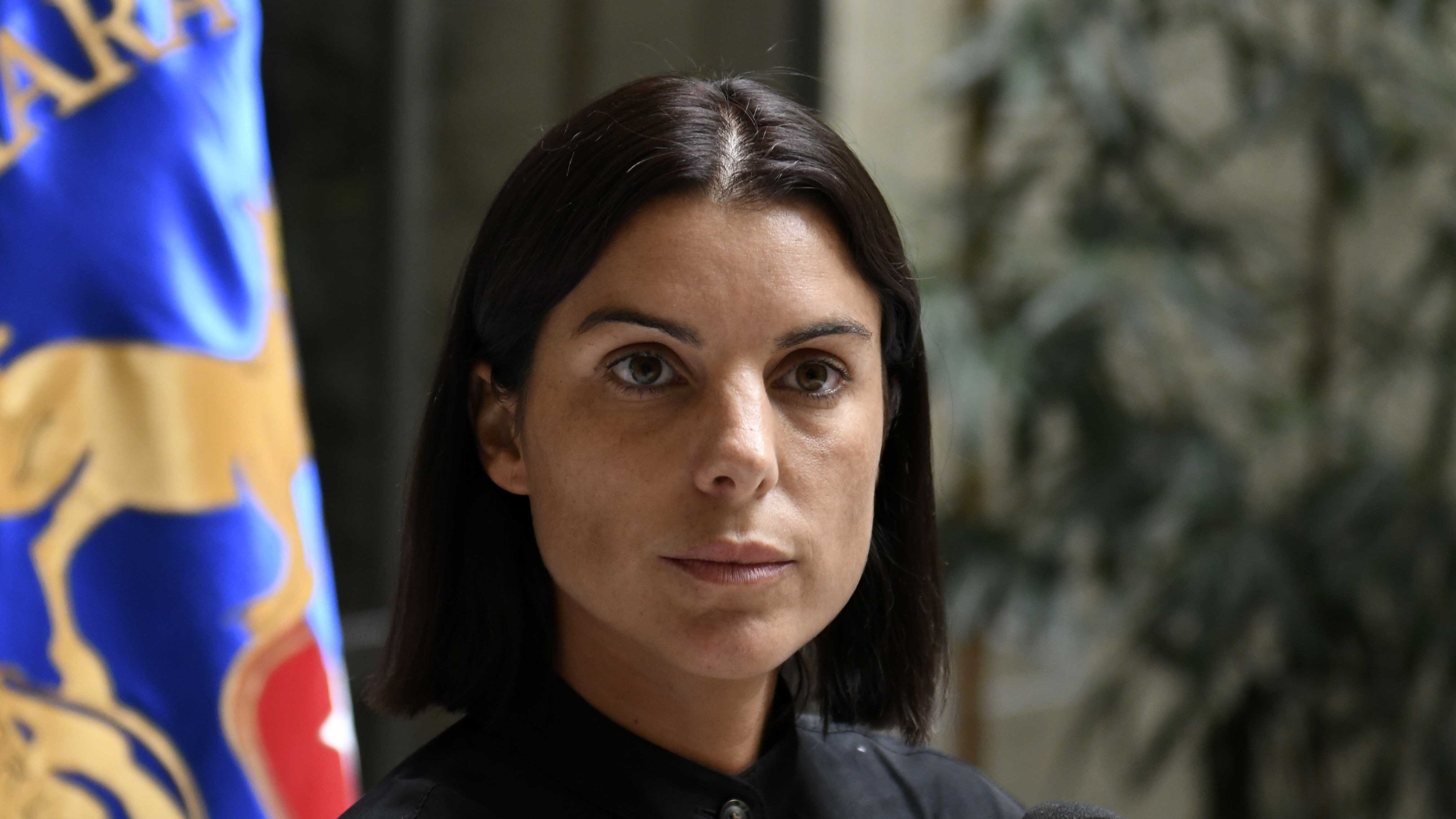 06 DE MARZO DE 2023VALPARAISOMaite Orsini llega a la  camara de diputado Congreso Nacional de Valparaiso 
FOTO: PABLO OVALLE ISASMENDI/AGENCIAUNO