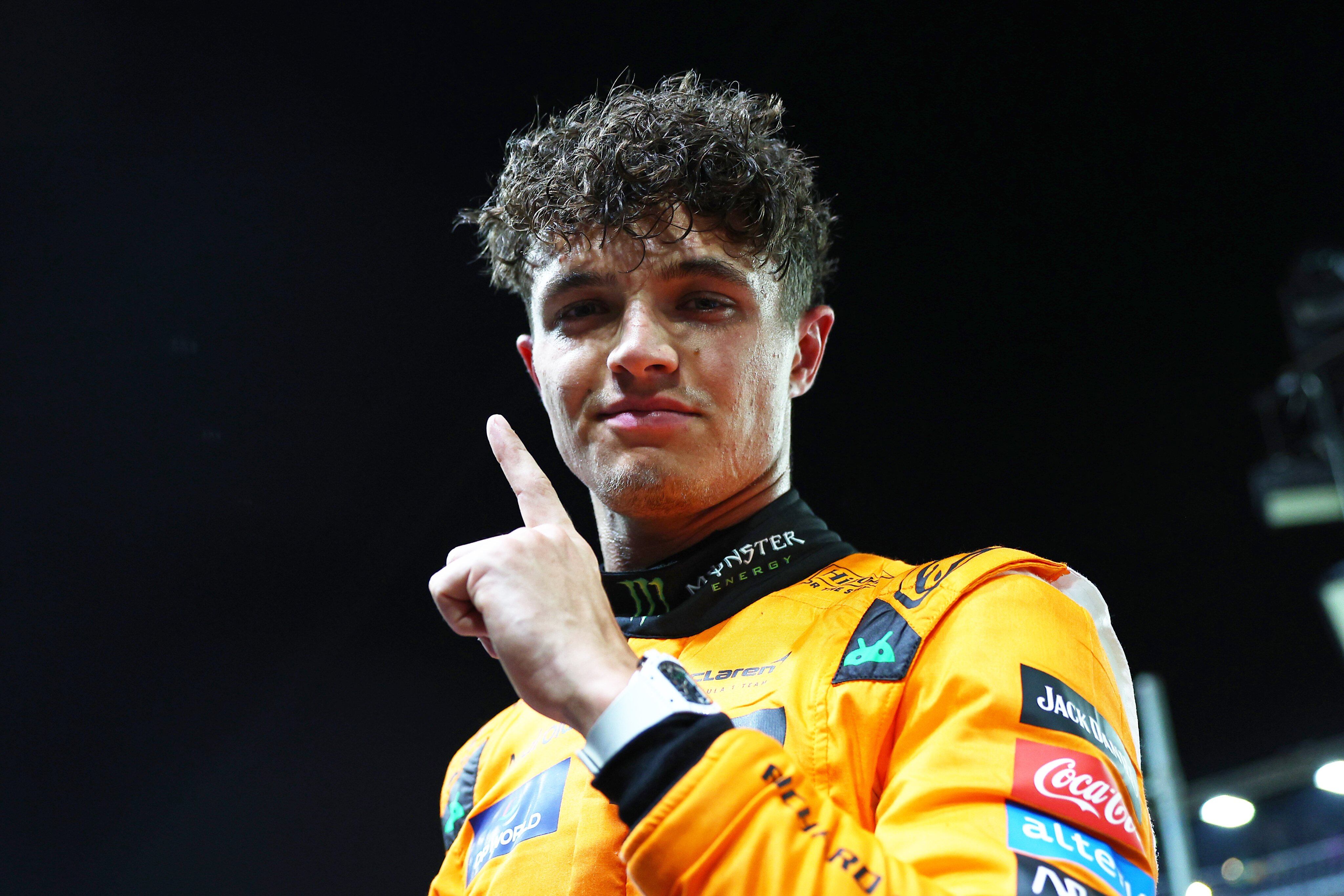 Quiere seguir presionando: Lando Norris se quedó con el Gran Premio de Singapur de Fórmula 1 | X: F1