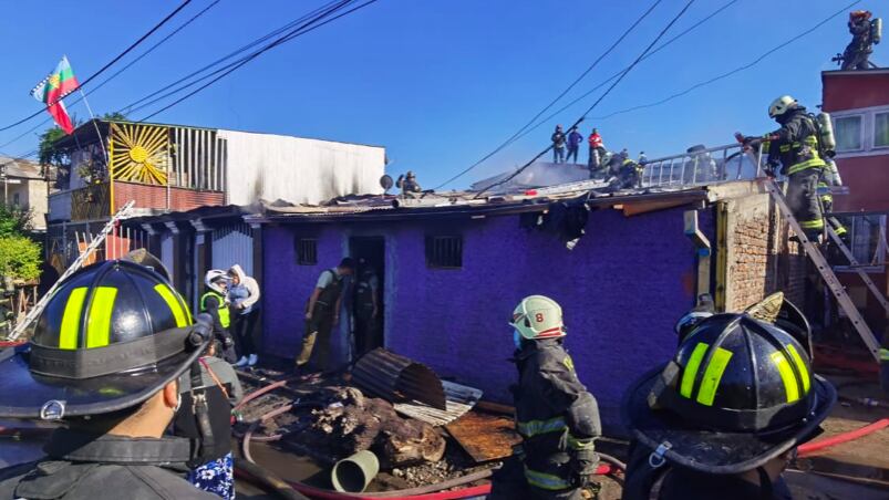 incendio en Renca