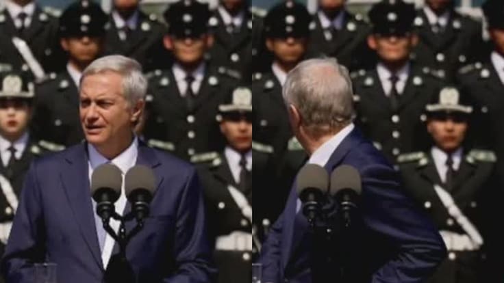 Preocupación en acto oficial del Presidente Kast: funcionaria de Gendarmería se desvanece durante ceremonia