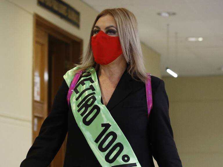 11 DE ABRIL DE 2022/VALPARAISOLa diputada Pamela JIles, durante la Comisión de Constitución de la Cámara de Diputados, que inicia la discusión del proyecto de quinto retiro de fondos de pensiones.
FOTO: LEONARDO RUBILAR CHANDIA/AGENCIAUNO