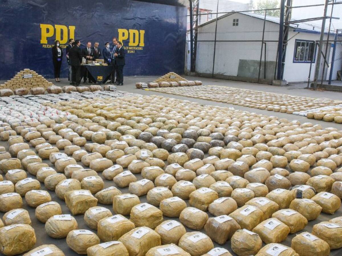 Decomisan más de una tonelada y media de drogas avaluadas en más de $15 mil millones