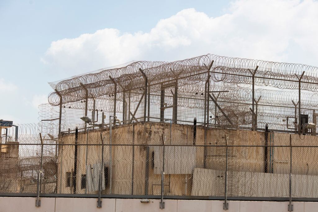 La cárcel de Gilboa desde donde escaparon seis prisioneros palestinos