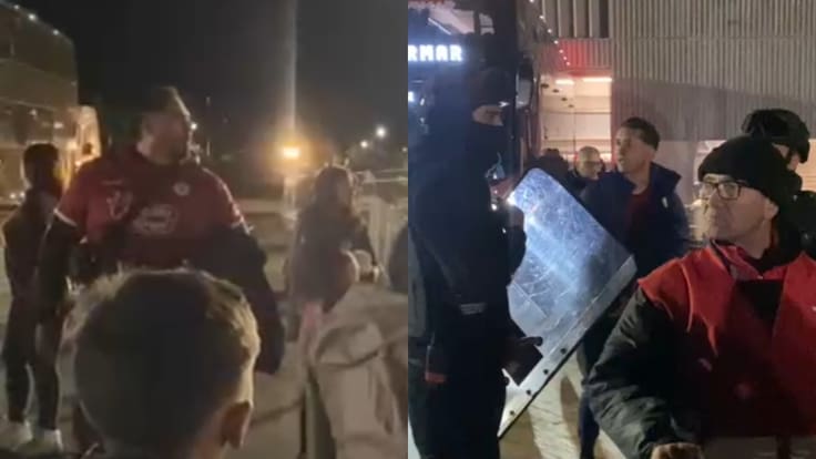 Un hincha de La Serena encaró a Felipe Gutiérrez tras el empate con la UC y esto ocurrió: tenso momento