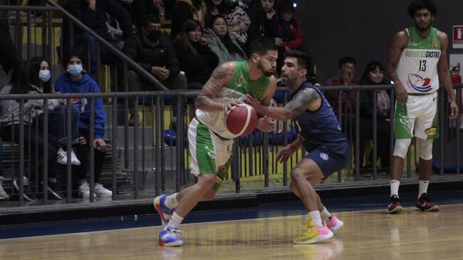 Castro, Valdivia y Universidad de Concepción están a un paso de semifinales en los playoffs de la Liga Nacional de Básquetbol