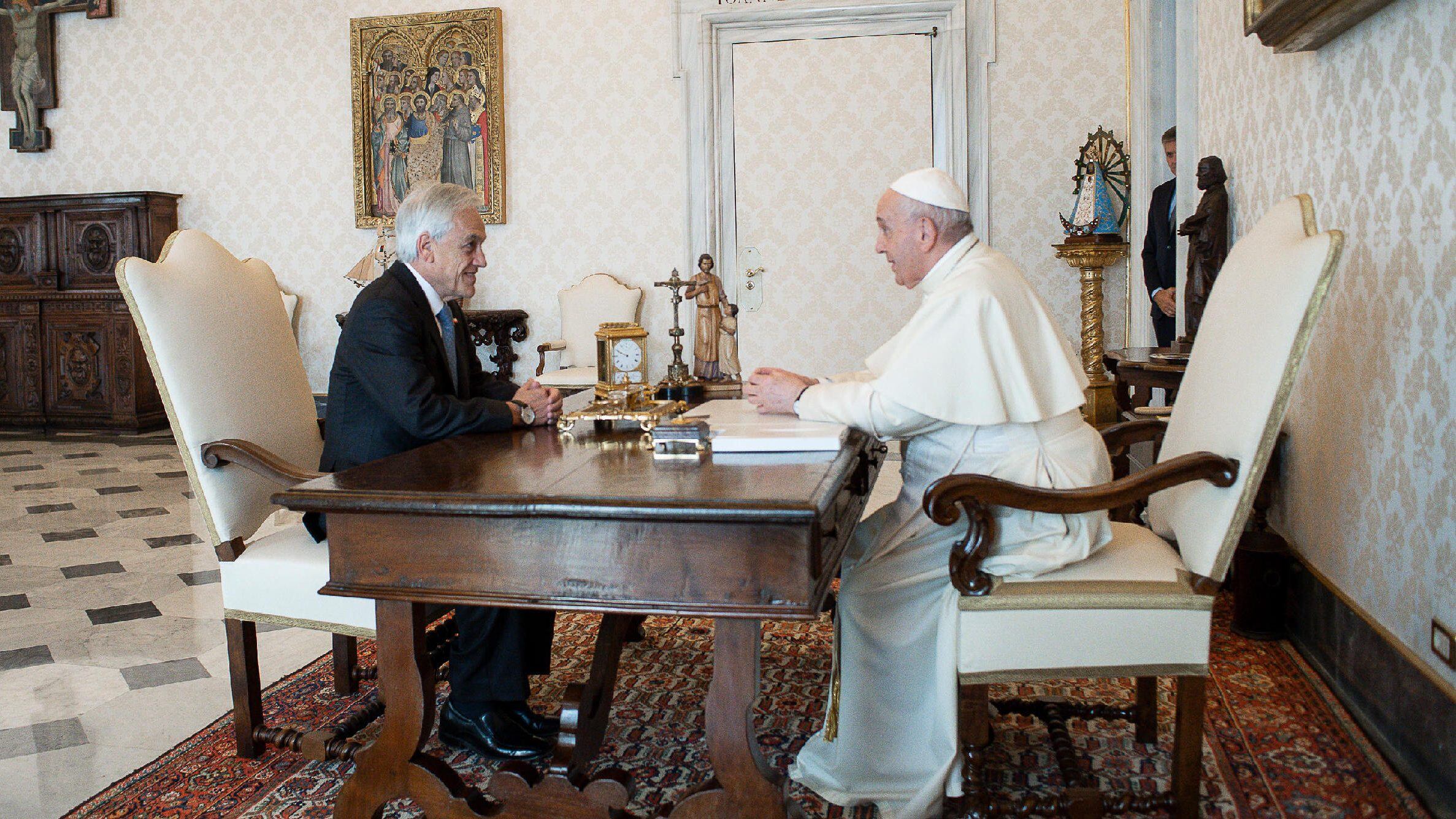 presidente Piñera se reunió con el Papa Francisco