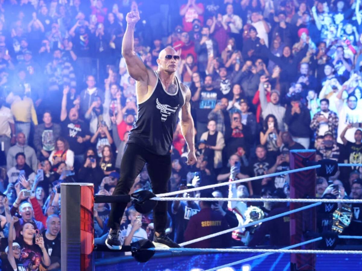 ¿Combate en Wrestlemania? The Rock aparece en WWE y lanza sorpresivo mensaje contra Román Reigns