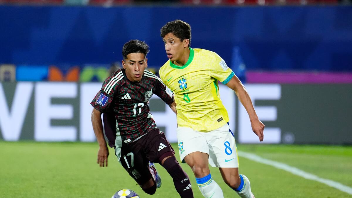 Partido de alto voltaje: Brasil y México repartieron puntos en el Estadio Nacional por el Mundial Sub 20