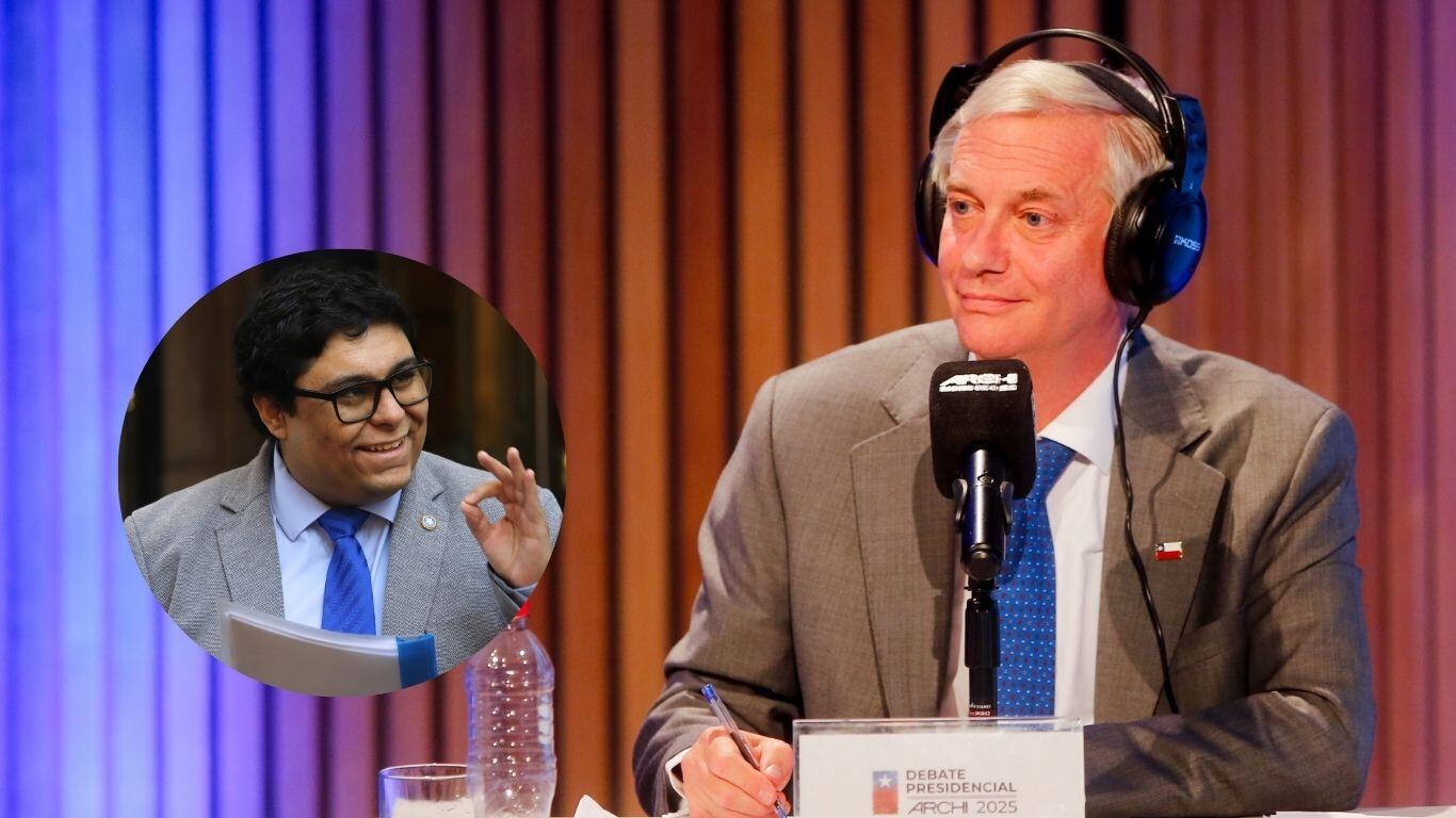 José Carlos Meza y José Antonio Kast