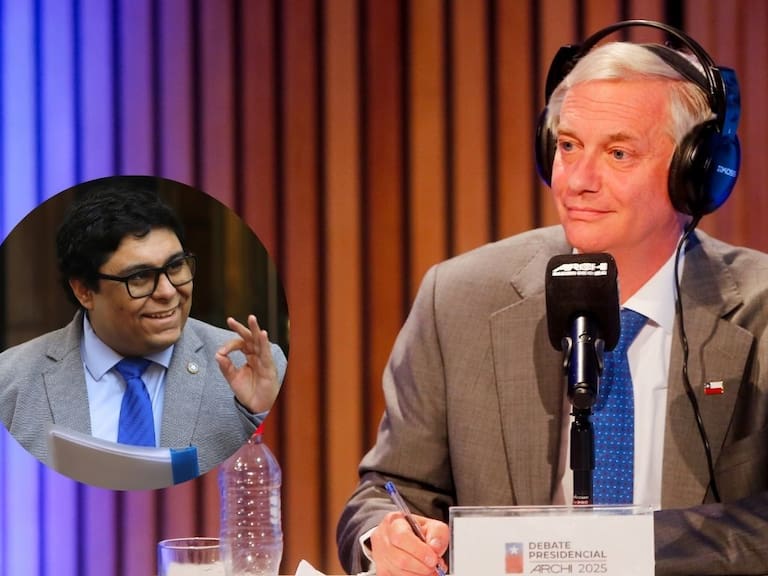 José Carlos Meza y José Antonio Kast