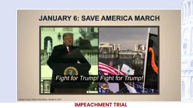 Imágenes del segundo juicio en contra de Trump en el Congreso de EEUU