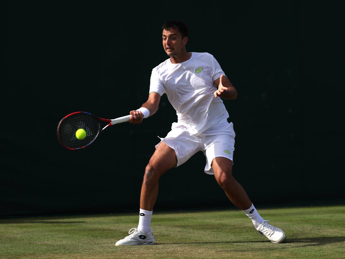 Tomás Barrios debuta con éxito en la qualy de Wimbledon