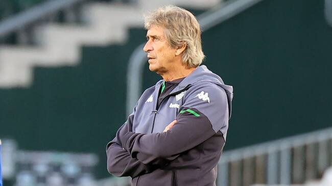 Manuel Pellegrini of Real Betis Balompie during the LaLiga match between Real Betis and Granada CF at Estadio Benito Vilamarin in Sevilla, Spain. (Photo by DAX Images/NurPhoto via Getty Images)
