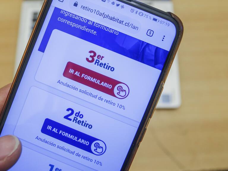 tercer retiro de fondos de las AFP