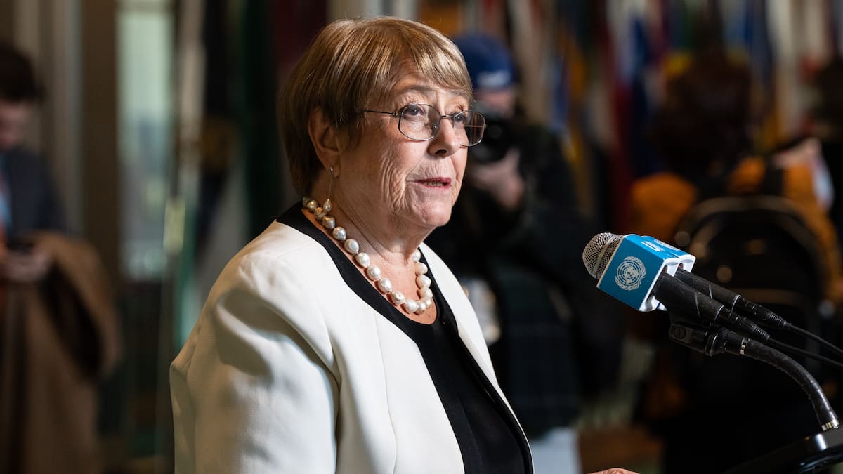Bachelet reafirma ante su equipo que seguirá en carrera por la Secretaría General de la ONU